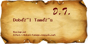 Dobál Tamás névjegykártya